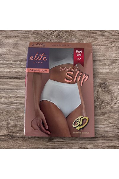 Elite Life Yüksek Bel Toparlayıcı BATTAL Slip Kilot İz Yapmaz Esnek