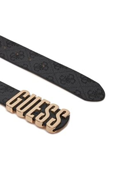 Guess Curea de damă neagră BW9126P4235