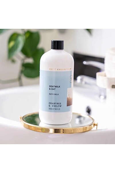 crabtree evelyn Crabtree & Evelyn Soothing Bath Milk, Goatmilk & Oat, 500 ml