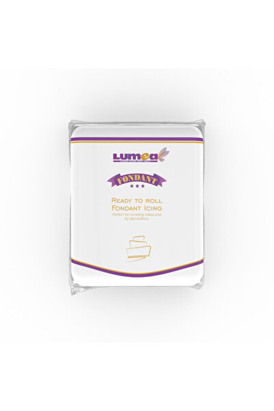 Lumea Бял фондан, 250 г -