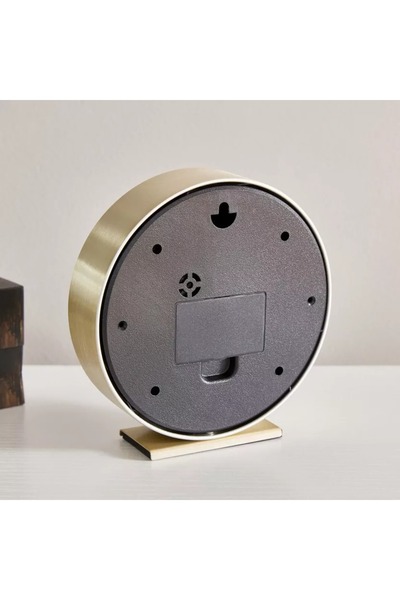 Home Box Espiri Aluminium Table Clock - 15x4.3x15.6 cm