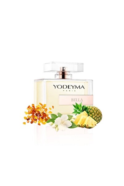 Yodeyma Apă de parfum Bella pentru femei, note de ananas, iasomie și chihlimb...