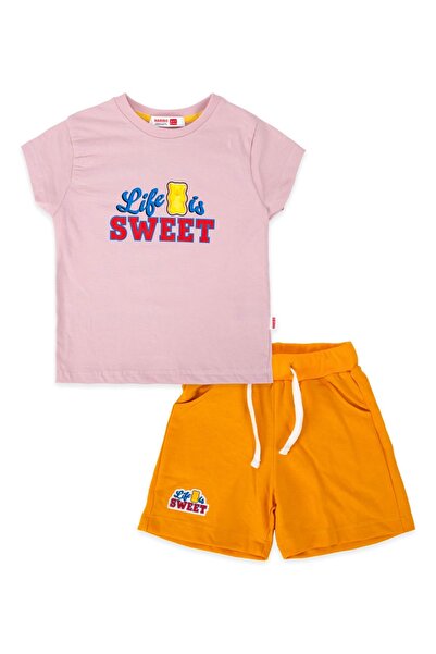 Haribo 2-8 Years Licensed Girl's Suit-Powder