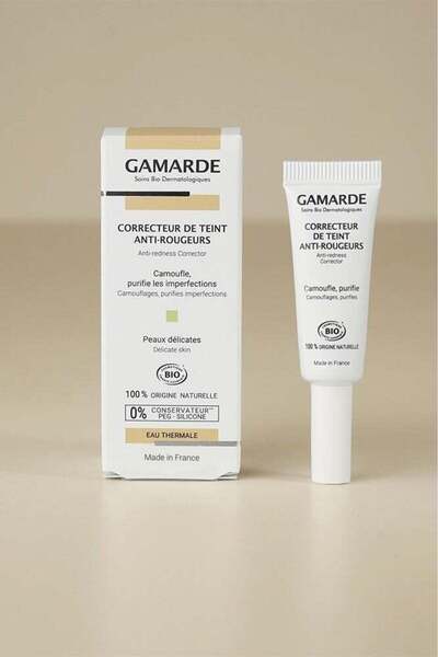 Gamarde Anti-Redness Concealer 6ml – Certified Organic Complexion Corrector