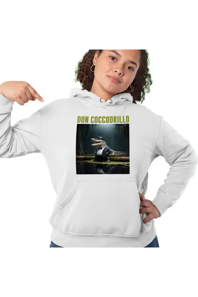 OEM Hanorac Femei Brainrot Don Coccodrillo