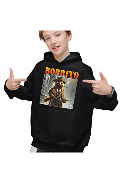 OEM Hanorac Copii Baieti Brainrot Borrito Bandito