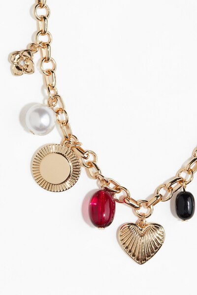 H&M Uçlu Zincir Kolye