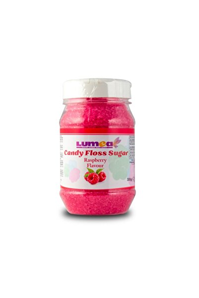 Lumea Zahar cu aroma de zmeura pentru vata de zahar, 300g -