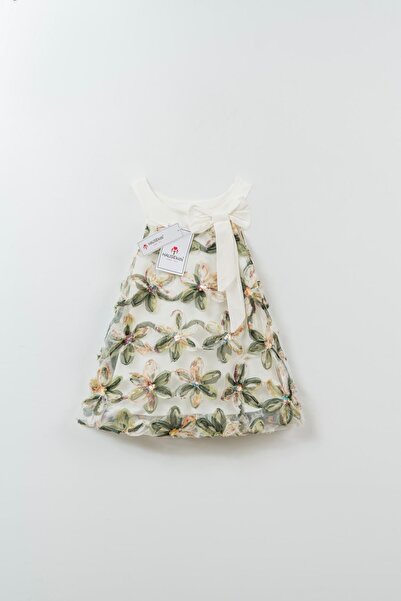 HAUSEkids Φόρεμα 2-8 ετών Premium Flow Girl's Design-Χακί