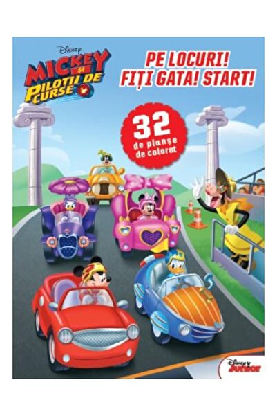 Editura Litera Mickey si pilotii de curse. Pe locuri! Fiti gata!