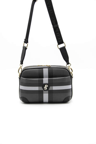 Silver Polo Модел Nv1094 - Черна дамска чанта през рамо