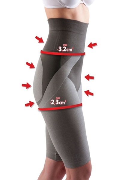 Lanaform - Colanți modelatori și slăbitori cu mărgele de masaj din turmalină,...