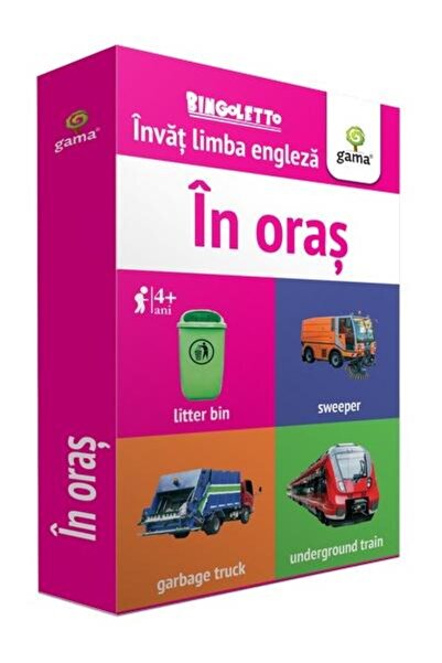 Editura Gama Bingoletto. Invat limba engleza. In oras