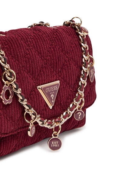 Guess Women's Burgundy Handbag HWCG9673740