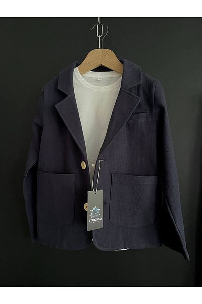 aynuraa Boy's Linen Suit Wedding Graduation