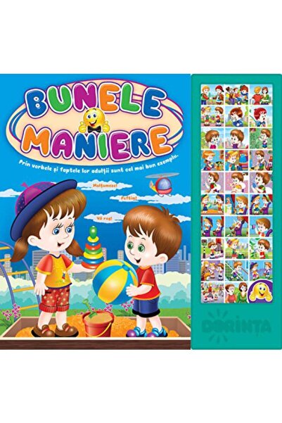 Editura Dorinta Carte cu sunete. Bunele maniere