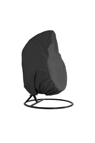 Raffine Cross-border Garden Outdoor Chair Protective Cover Black 115x190cm