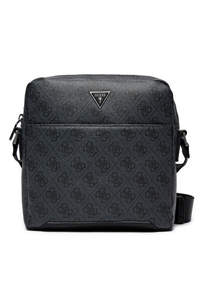 Guess Geantă neagră pentru bărbați HMTOLOP4258