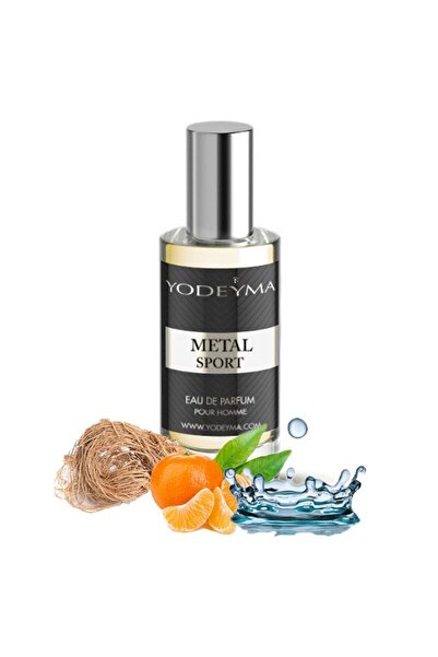 Yodeyma Metal Sport Eau de Parfum for Men, 15ml