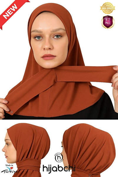 hijabchi Спорт-хіджаб на кнопках - Практичний хіджаб на кнопках - Хіджаб для басейну та моря - Кереміт