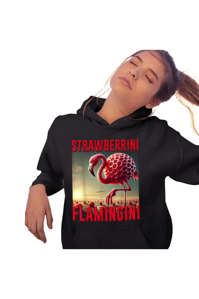 OEM Hanorac Femei Brainrot Strawberrini Flamingini