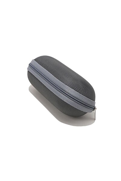 onix Glasses Case, PVC, Dark Grey