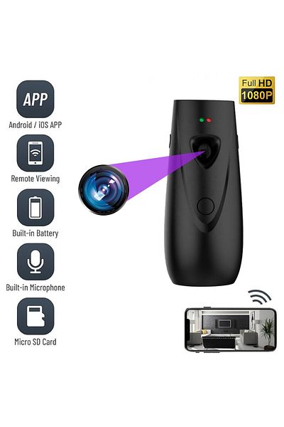 OEM WiFi Spy Camera, ADS05-W, Hidden in Air Freshener, Full HD, Audio Video