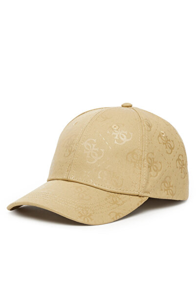 Guess Men's Beige Baseball Cap AM9540COT01