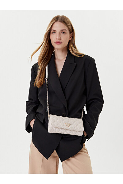 Guess Geantă de mână pentru femei Ecru HWQG9673750