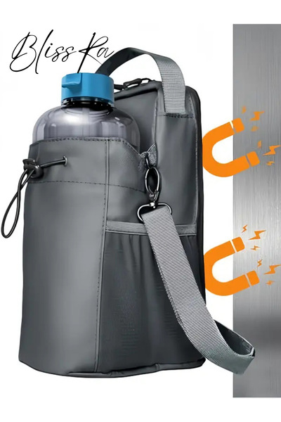 Blissra Magnetic Sports Bag |   Magnetic Fitness Gym Bag |   Waterproof Bottle and Goods Carrying Bag
