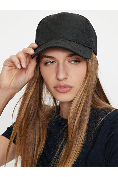 Guess Șapcă de baseball pentru femei, neagră, AW5184POL03