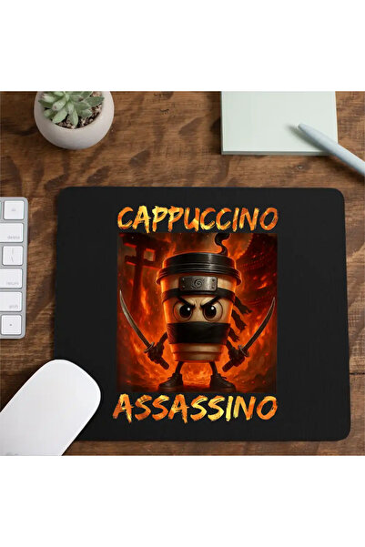 OEM Brainrot Italia Mousepad Cappuccino Assassino