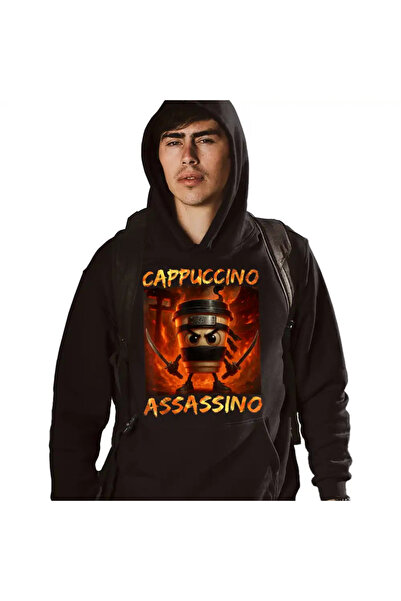 OEM Hanorac Barbati Brainrot Italia Cappuccino Assassino