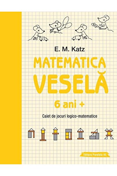Editura Paralela 45 Matematica vesela. Caiet de jocuri logico-matemati