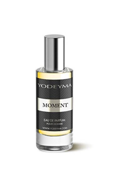 Yodeyma Moment Eau de Parfum for Men, Notes of Apple, Clove, and Amber, 15ml