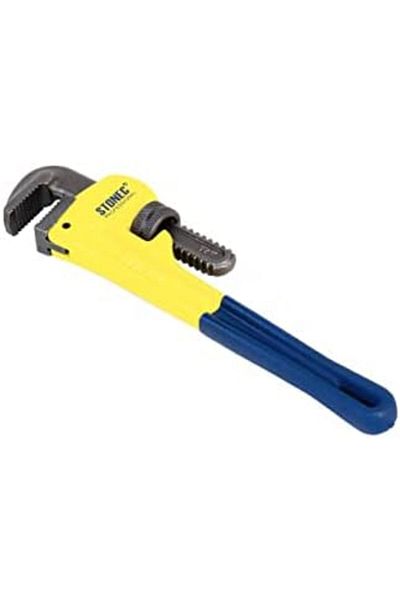 STONEC Pipe Wrench with Tilted Handle, Size 200 mm by