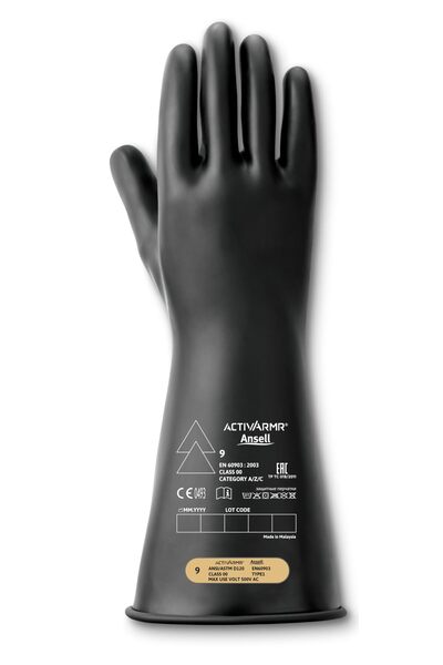ANSELL ActivArmr Elektrikçi Eldiveni Elektrik Koruma Class 3 - RIG316B (26.500 V)