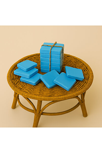 DemCey Home طقم مساطر خشبية 8×8 سم 6 قطع