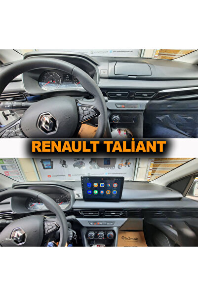 CarSmarT RENAULT TALİANT /DACİA SANDERO JOGGER 2021-2023 10 İNÇ 4-64 PRO MODEL QLED EKRAN