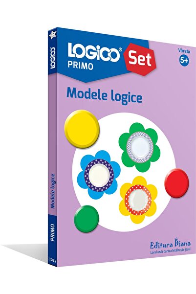 Editura Diana Logico Primo - Set cu rama. Modele logice (5+)