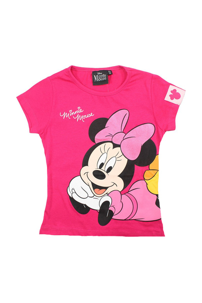 Minnie Mouse Children's T-shirt, 100% cotton, multicolor, Happy, Minnie Mouse