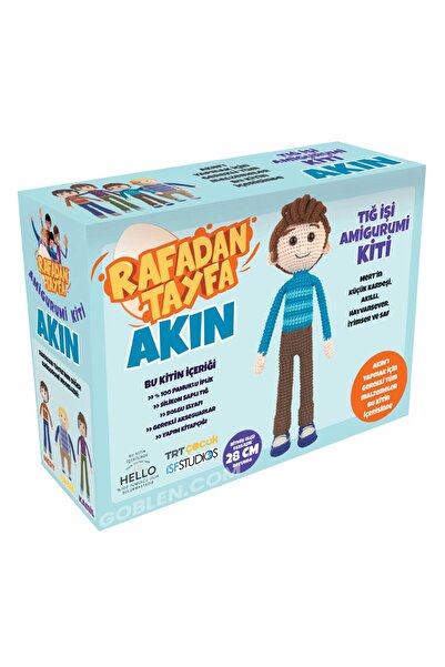 balım hobi evi Set Amigurumi, Rafadan Tayfa Akın, Jucărie Amigurumi