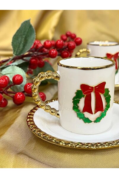 ACAR Dario Coffee Cup Set for 2 People - 100 ml Tkebt Armali