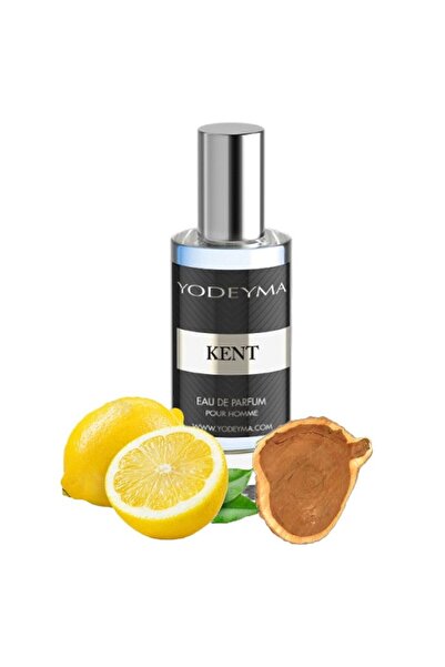 Yodeyma Kent Eau de Parfum for Men, Lemon, Lavender, and Cedar Notes, 15ml
