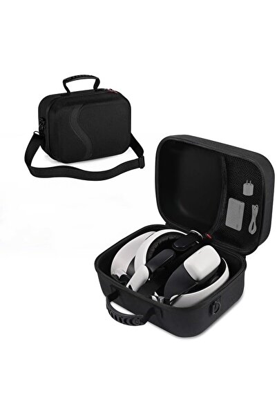 Generic CENXI Carrying Case for Meta Quest 3S, Hard Travel Case for Head Strap and Other Accessories, Black