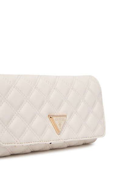 Guess Geantă de mână pentru femei Ecru HWQG9673750