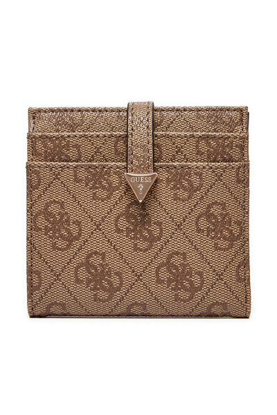 Guess Suport card de credit pentru femei, bej, SWSG9510152