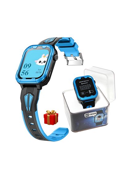 gitech Kids Smartwatch with SIM Card, GPS, WhatsApp, Discreet Monitoring, SOS, Calls,Camera, GITECH® G32Pro