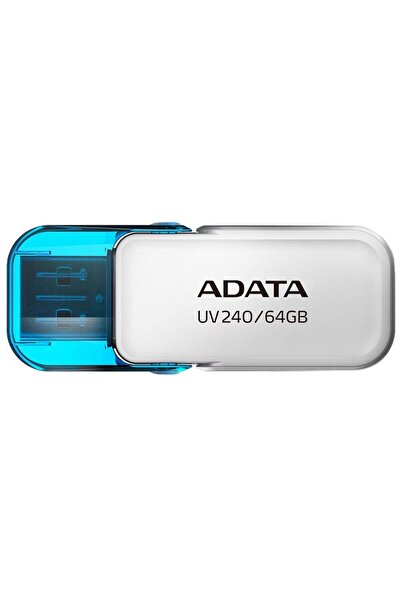 Adata Stick de Memorie 64GB, USB 2.0, X75, Policarbonat, White