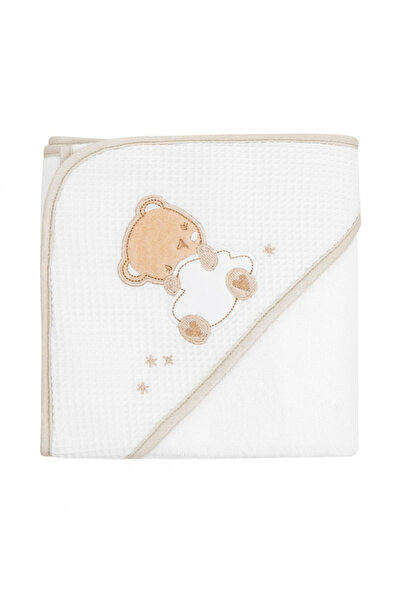 Kikka Boo Kikkaboo Hooded Towel 90x 90 cm Dream Big Beige
